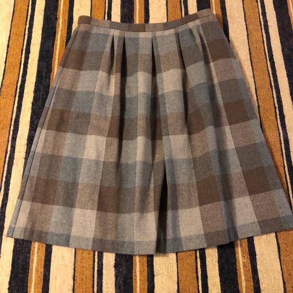 Alfred Dunner Dresses & Skirts - Alfred Dunner Skirt Brown Plaid Midi Length Size 18